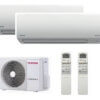 Klimatizácia Toshiba Suzumi Plus - Multisplit 2x2.5kW/5.2kW