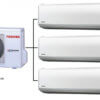 Klimatizácia Toshiba Suzumi Plus - Multisplit 3x2.5kW/5.2kW