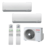 Klimatizácia Toshiba Super Daiseikai - Multisplit 2x3.5kW/5.2kW