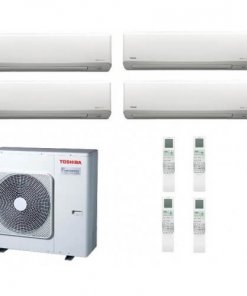 Klimatizácia Toshiba Suzumi Plus - Multisplit 4x2.5kW/8kW