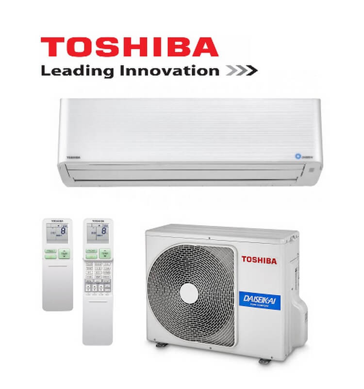 Klimatizácia Toshiba Daiseikai 9 - 4.5kW split (nástenná)