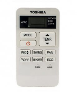 Toshiba Seiya - infračervený ovládač